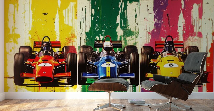Auto Racing Types Wall Murals