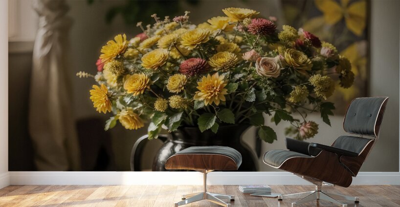 Rustic Blooms II Wall Murals