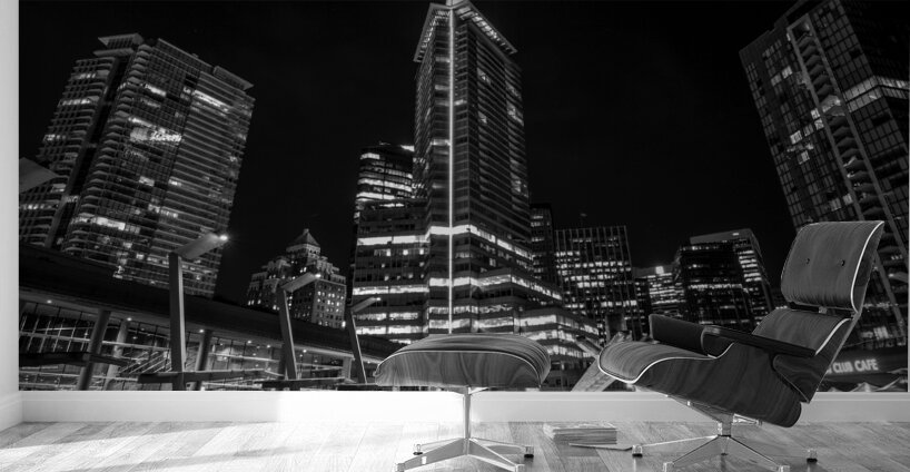 olympic cauldron poole plaza at night  horizontal Wall Murals