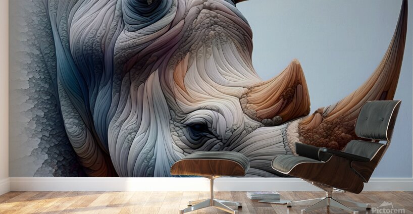 Rhino Wall Murals