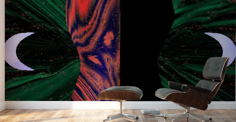 spirit humming cat Wall Murals