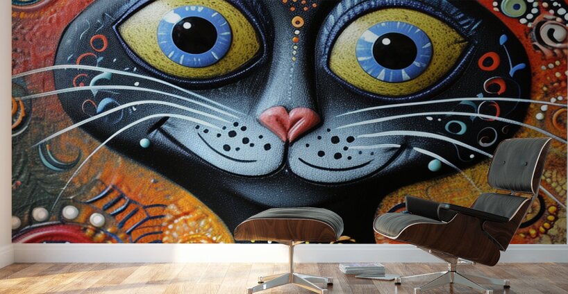 CAT 00004 Wall Murals