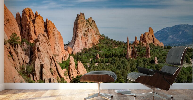 Colorado Hike View Of Cathedral Spires Wall Murals