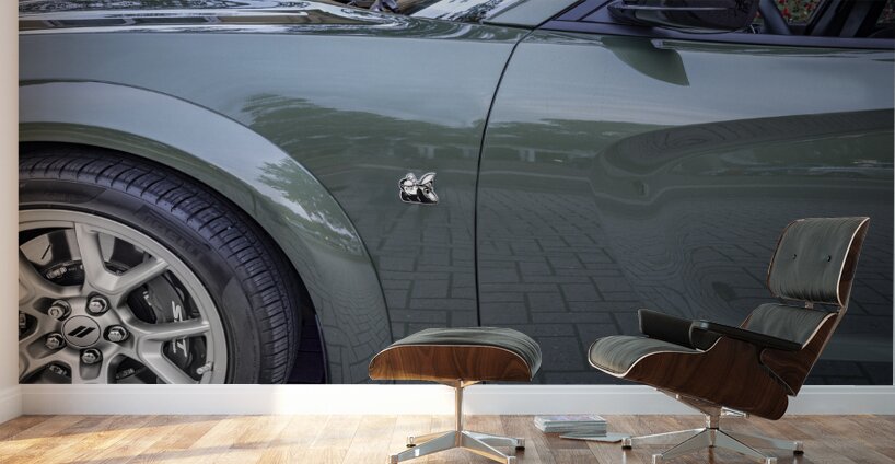 2023 Green Dodge Charger Swinger Scat Pack X 15 Wall Murals