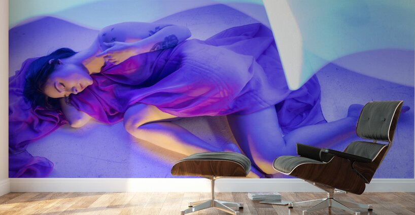 Light Waves Wall Murals