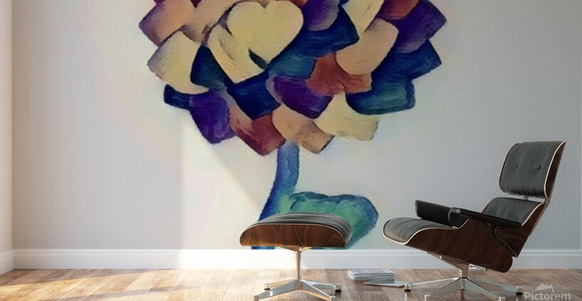 Love Flower Wall Murals