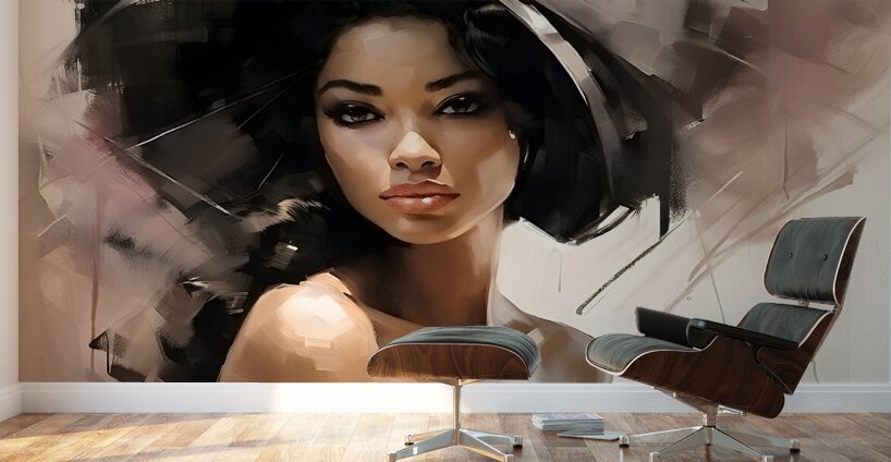 Art of A Woman 3 Wall Murals