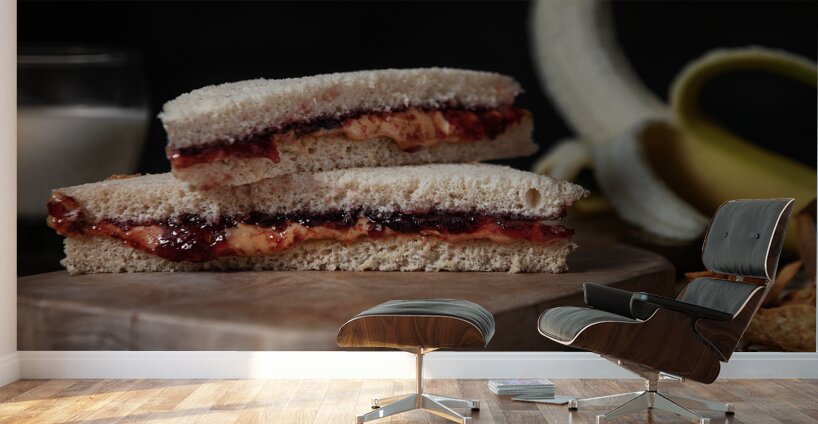 Peanut Butter Jelly Time Wall Murals