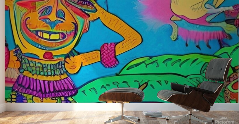 Shamatic Sacred Herbs and  Plant Medicine: Fuck The Pharmacy 7 Wall Murals