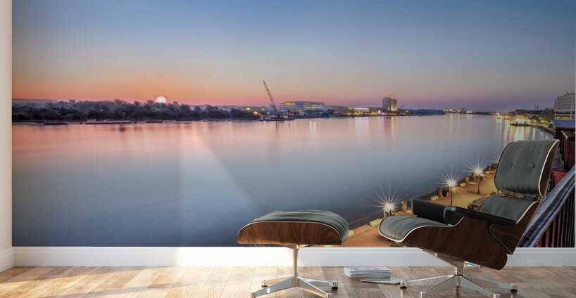 Majestic Sunrise on the Savannah River Wall Murals