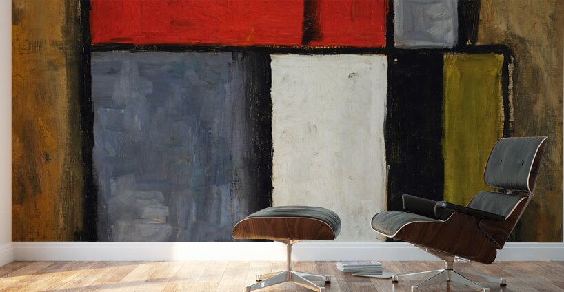 formas abstractas by joaquin torres garcia Wall Murals