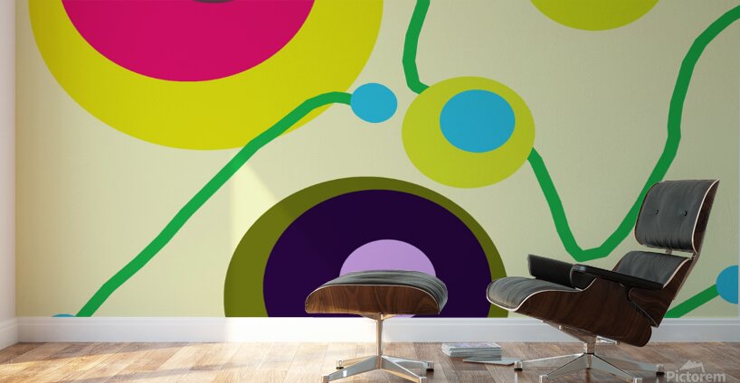 Contemporary Abstract Art No. 30 Wall Murals