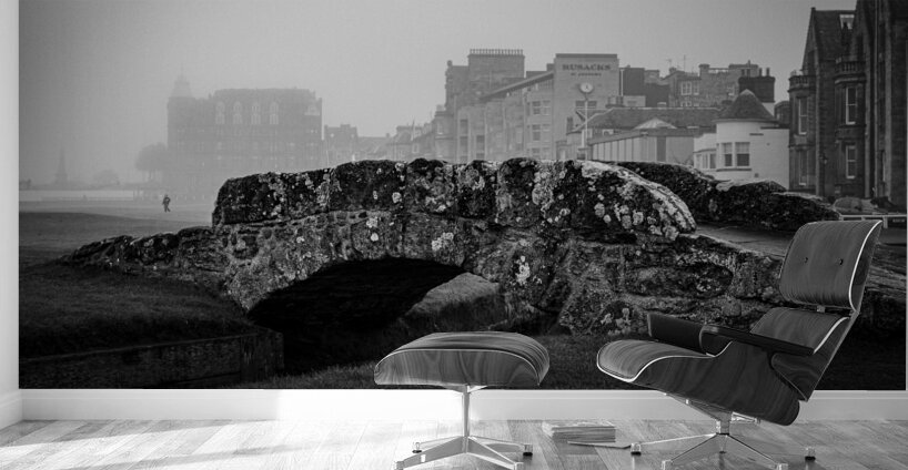 swilcan bridge old course st andrews  horizontal Wall Murals