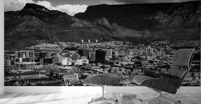 downtown cape town south africa and devils hill   1707919151.5498 Wall Murals