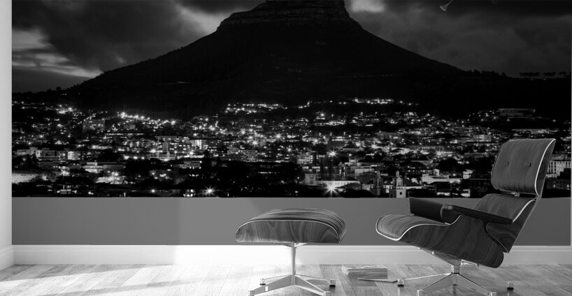 gardens district at lions head at night  horizont Wall Murals