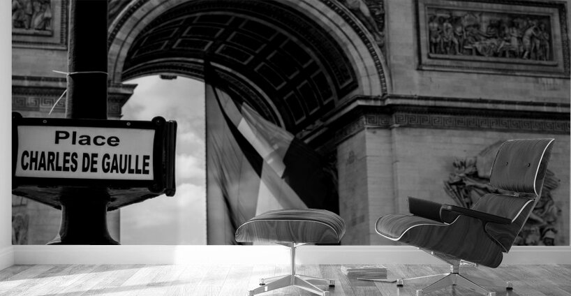 palace charles de gaulle sign  horizontal 2483 Ga Wall Murals