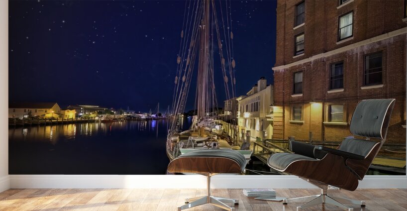 Mystic River Connecticut Wall Murals