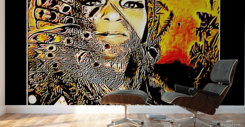 Butterflies & Candy 01 2D Wall Murals