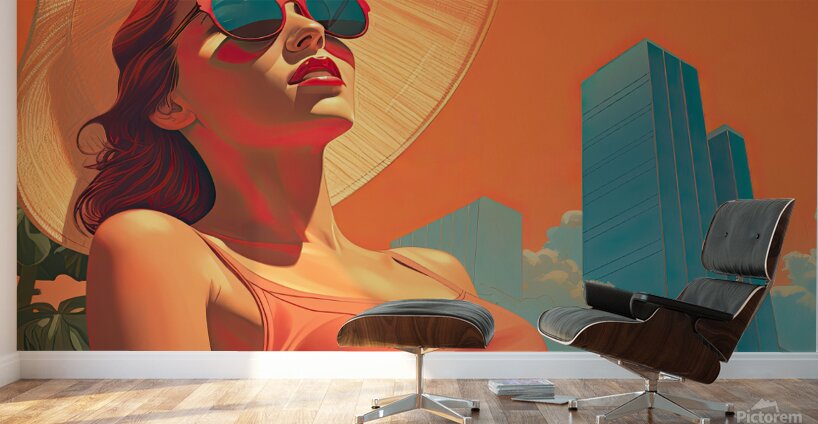 Summer in the City Wall Murals