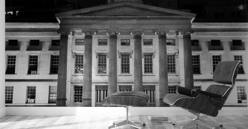 brooklyn borough hall at night  panoramic 1406 Bo Wall Murals