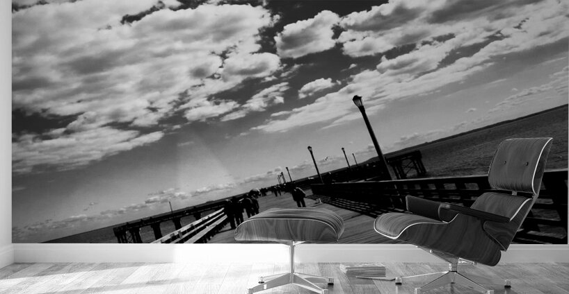 coney island pier  horizontal 354 Coney 13k Wall Murals