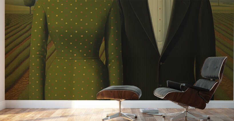 American Gothic Revival Wall Murals