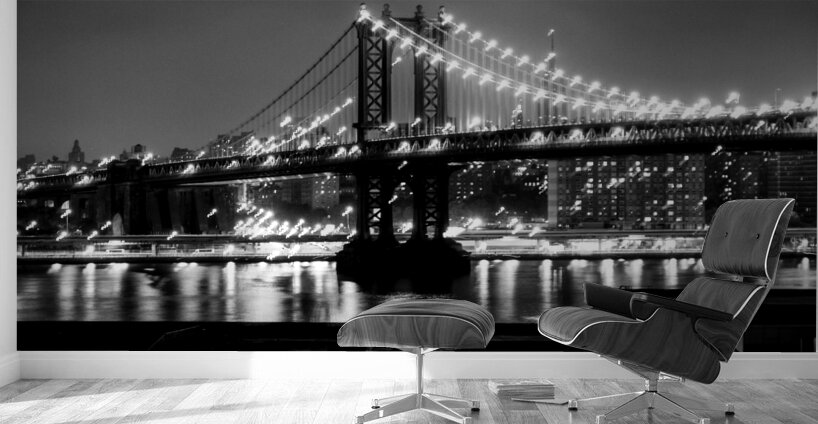 manhattan bridge over east river  horizontal 369 Wall Murals