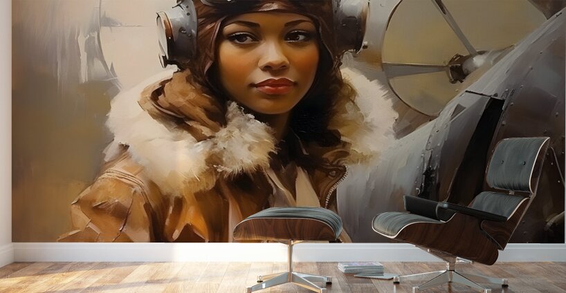 Bessie Coleman Wall Murals