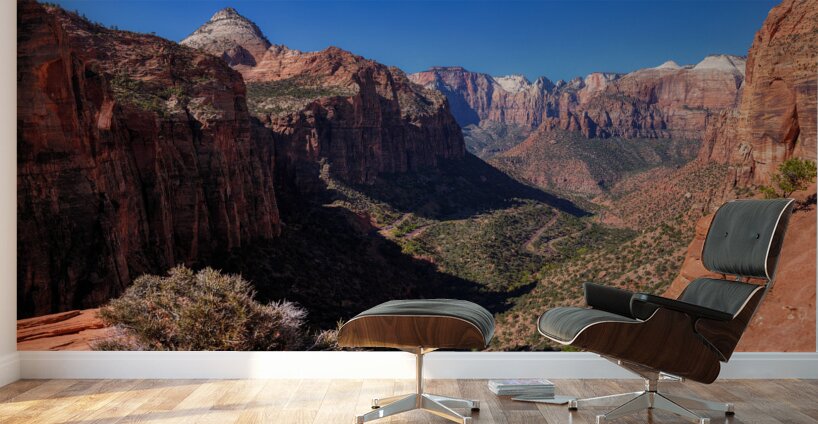 Zenith of Zion: Pine Creek Canyon Overlook Wall Murals