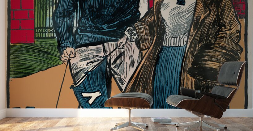 1902 yale art laskey Wall Murals