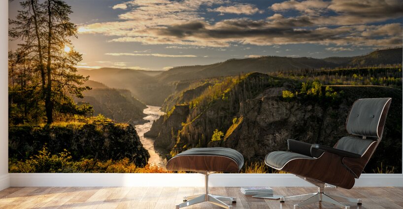 Grand Canyon of the Stikine Canyon Wall Murals