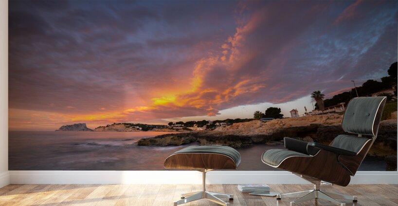 golden hour Wall Murals