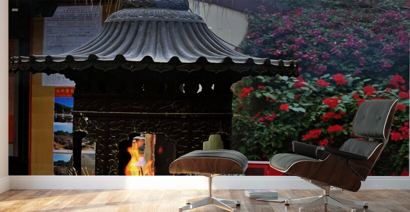 HK Island-RE - Smoke inside the temple 15 Wall Murals