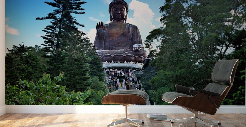 HK Island-RE - The Largest Famous Buddha 02 Wall Murals