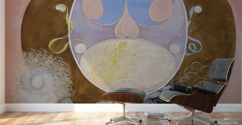 Hilma Af Klint - Cosmic Egg  1917 Wall Murals