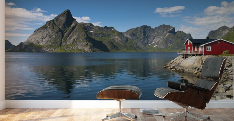 Fishing huts Wall Murals