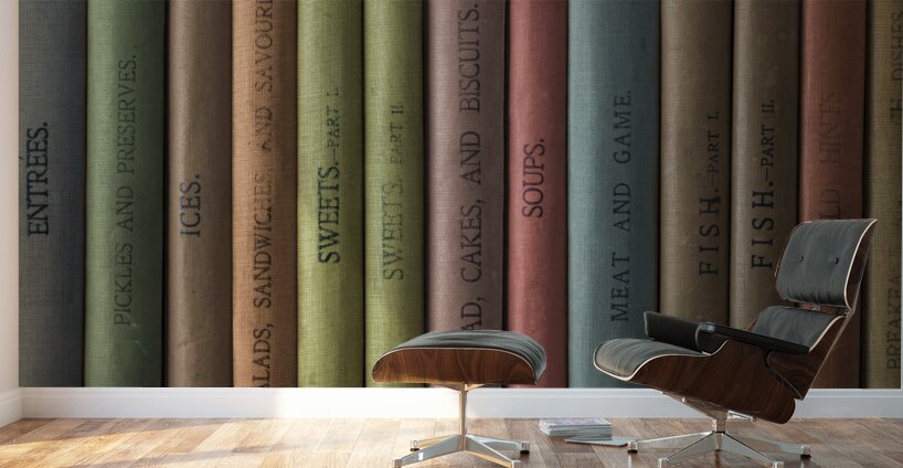 Library Treasures Wall Murals