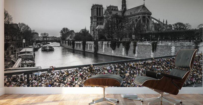 Pont des Arts bridge Wall Murals