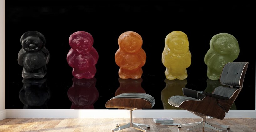 Jelly Babies Wall Murals