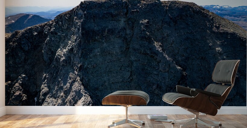 Standing Tall Atop a Rock Wall Wall Murals