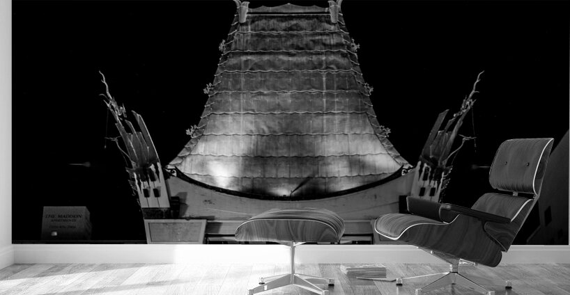 chinese theater at night  horizontal 2146 Chinese Wall Murals