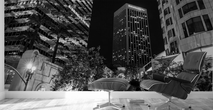 citigroup BoA building 5th street downtown LA  sq Wall Murals