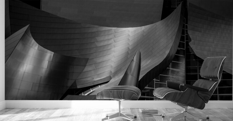 disney concert hall downtown los angeles  square Wall Murals
