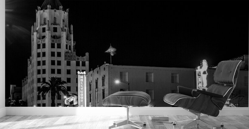 hollywood museum first national building  square Wall Murals