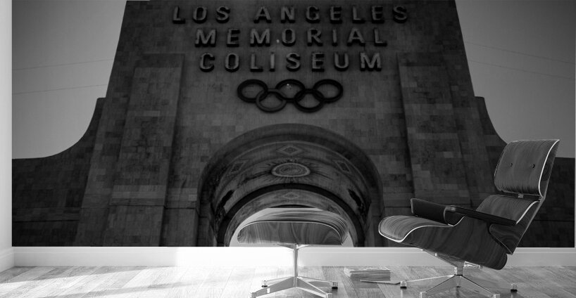 LA coliseum  square 2174 Lamc 13k Wall Murals