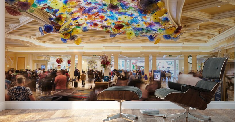 Bellagio Casino Lobby   Las Vegas NV DSC03442 Wall Murals
