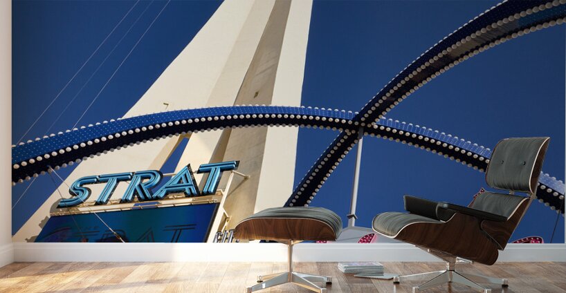 City of Las Vegas Sign at the Strat DSC07385 Wall Murals