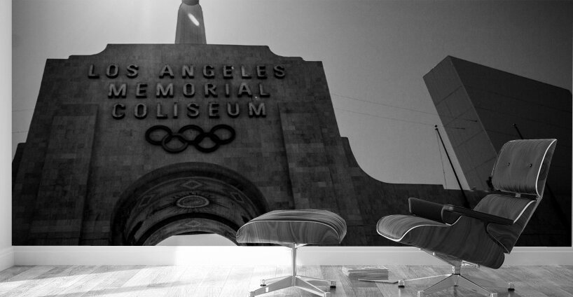 los angeles memorial coliseum  square 2148 Colise Wall Murals