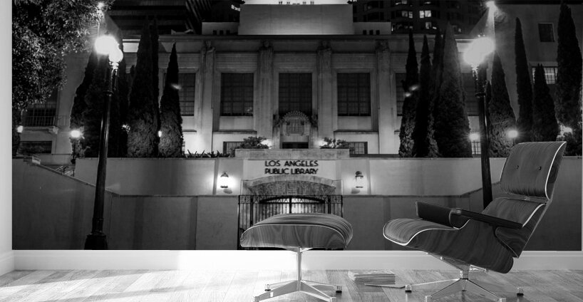 los angeles public library  square 2177 Library 1 Wall Murals