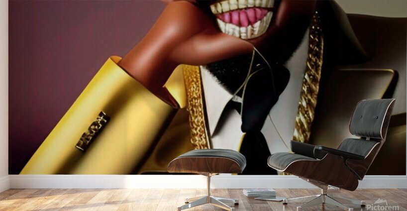 Black Entreprenuer 1 Wall Murals